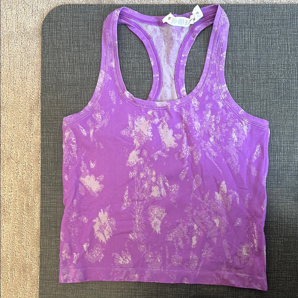 Lululemon Athletica Purple Muscle Tee